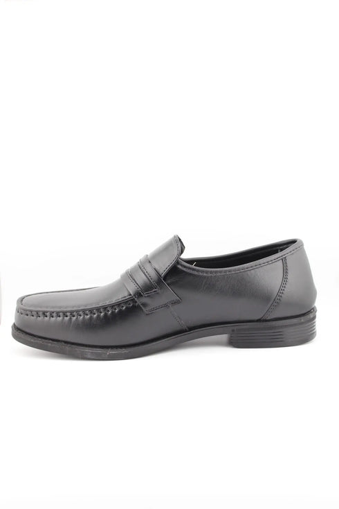 DFC Relax Men Classic Leather Penny Loafers